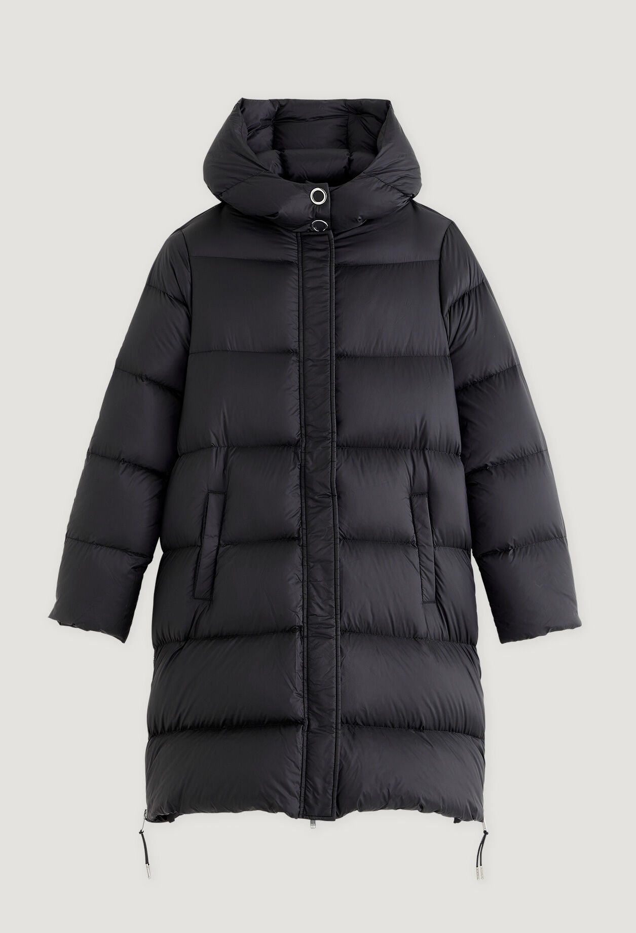 Black down jacket
