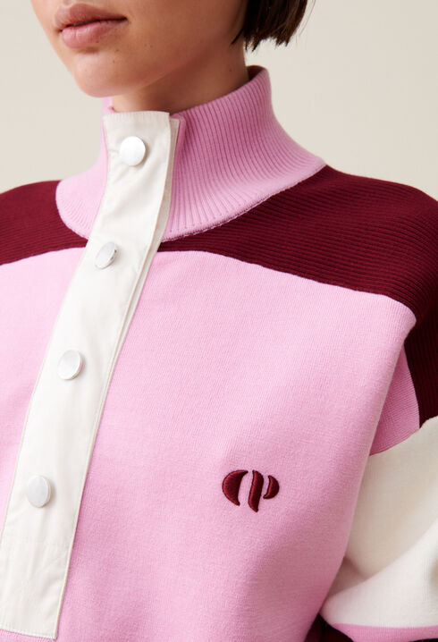 Minimum trucker collar sweatshirt