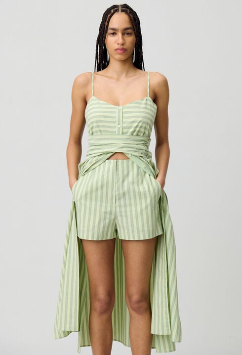Long strappy dress