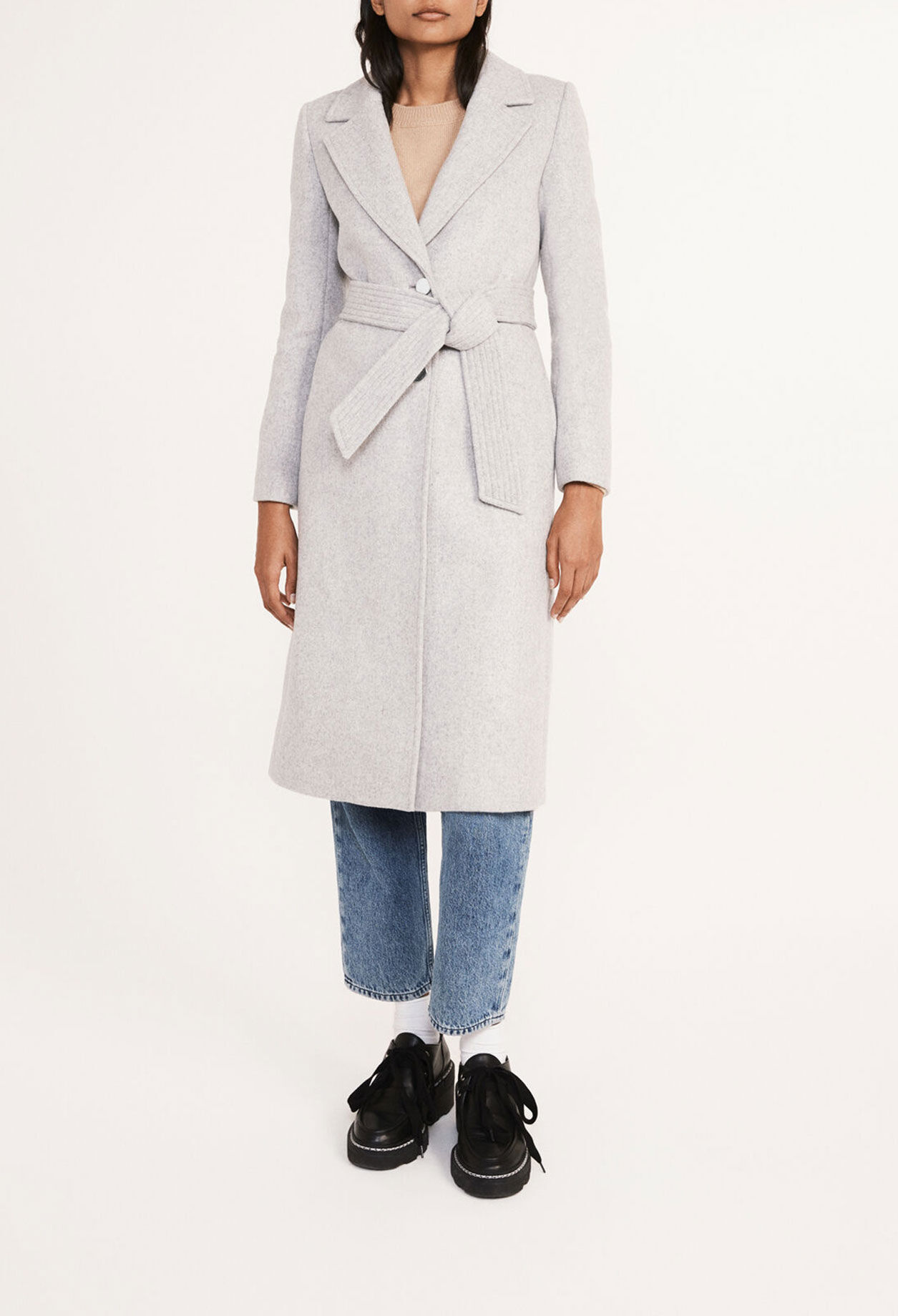 Mid-length coat