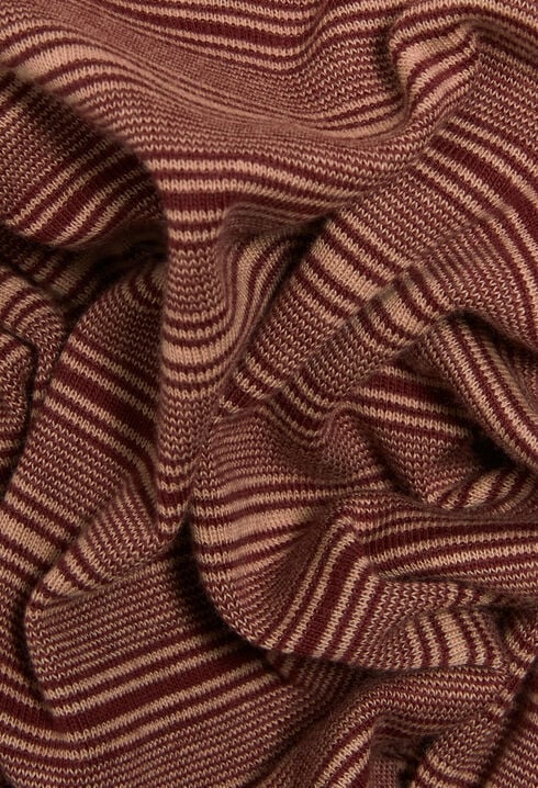 Striped brown vest top