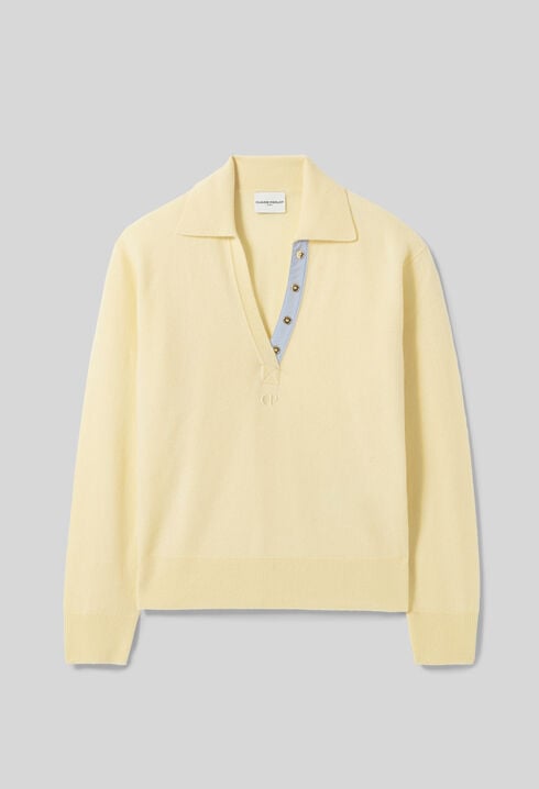 Wool Polo Jumper