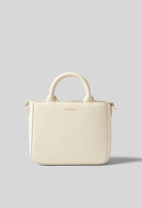 Anouck grained leather chain bag