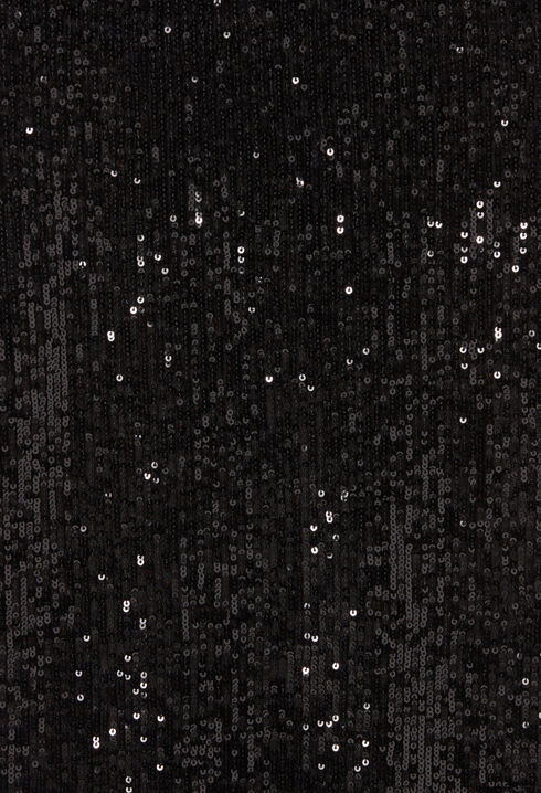 Black sequin top