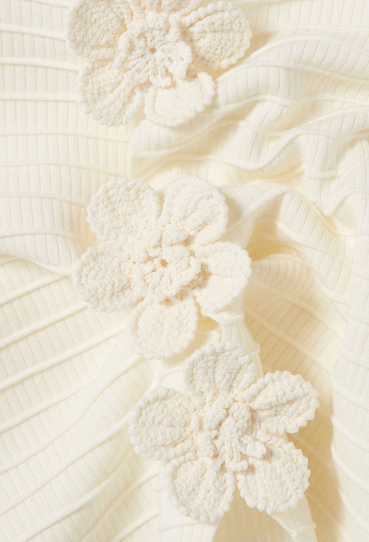 Striped short-sleeved jumper