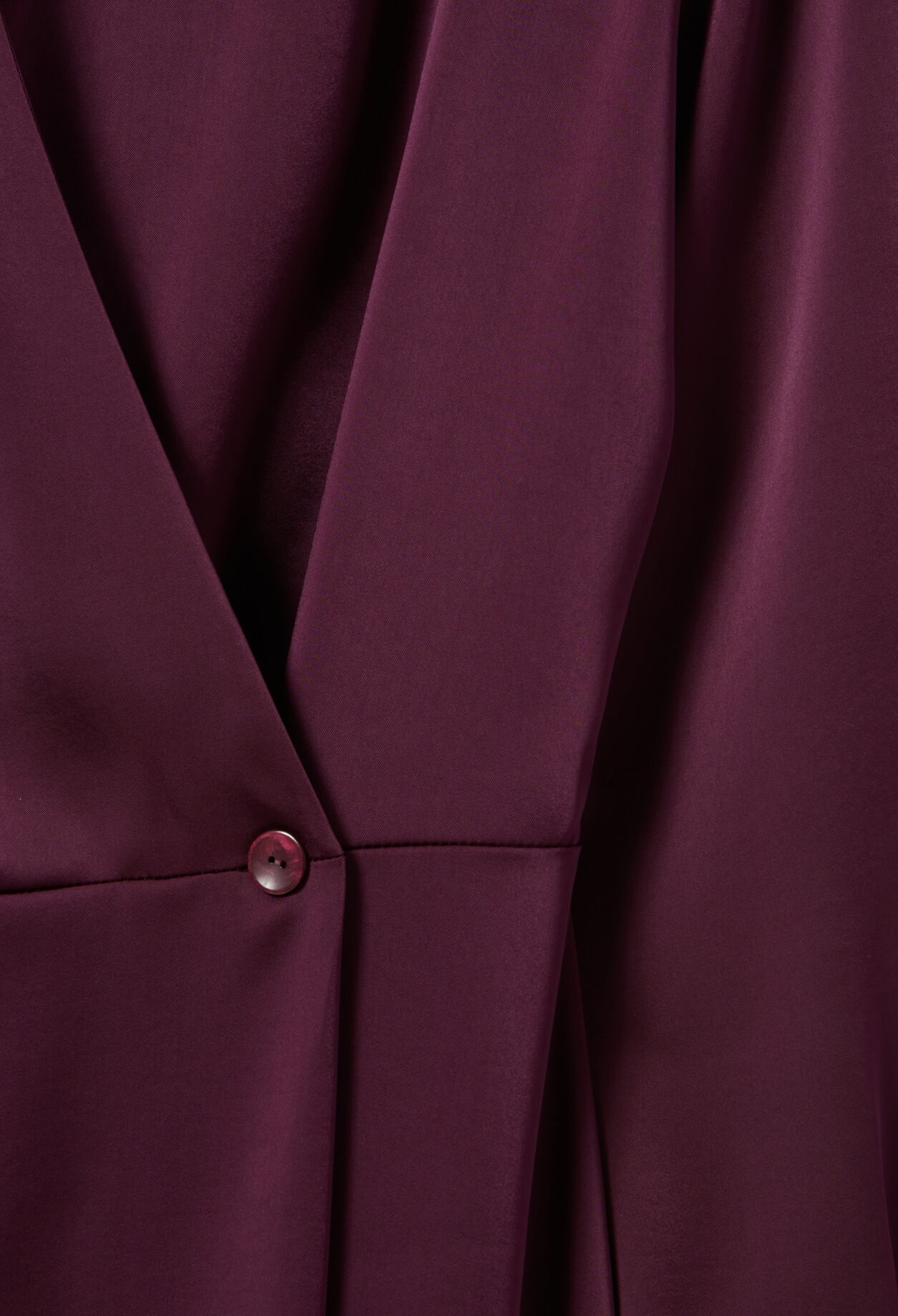 Burgundy crossover maxi dress
