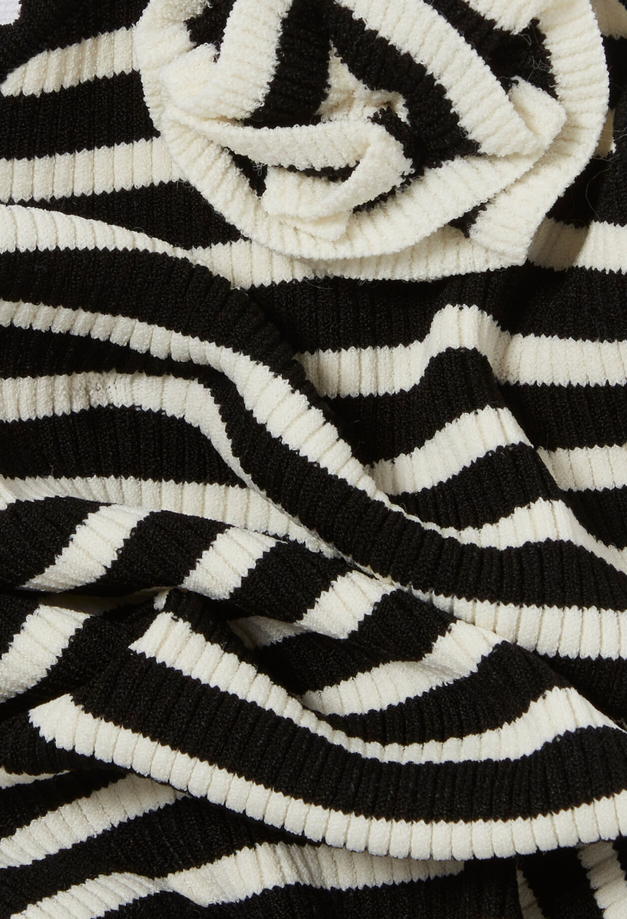 Fine Knit Striped Bodysuit