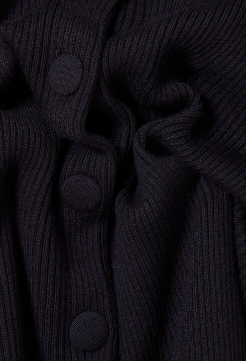 Fitted Knit Cardigan