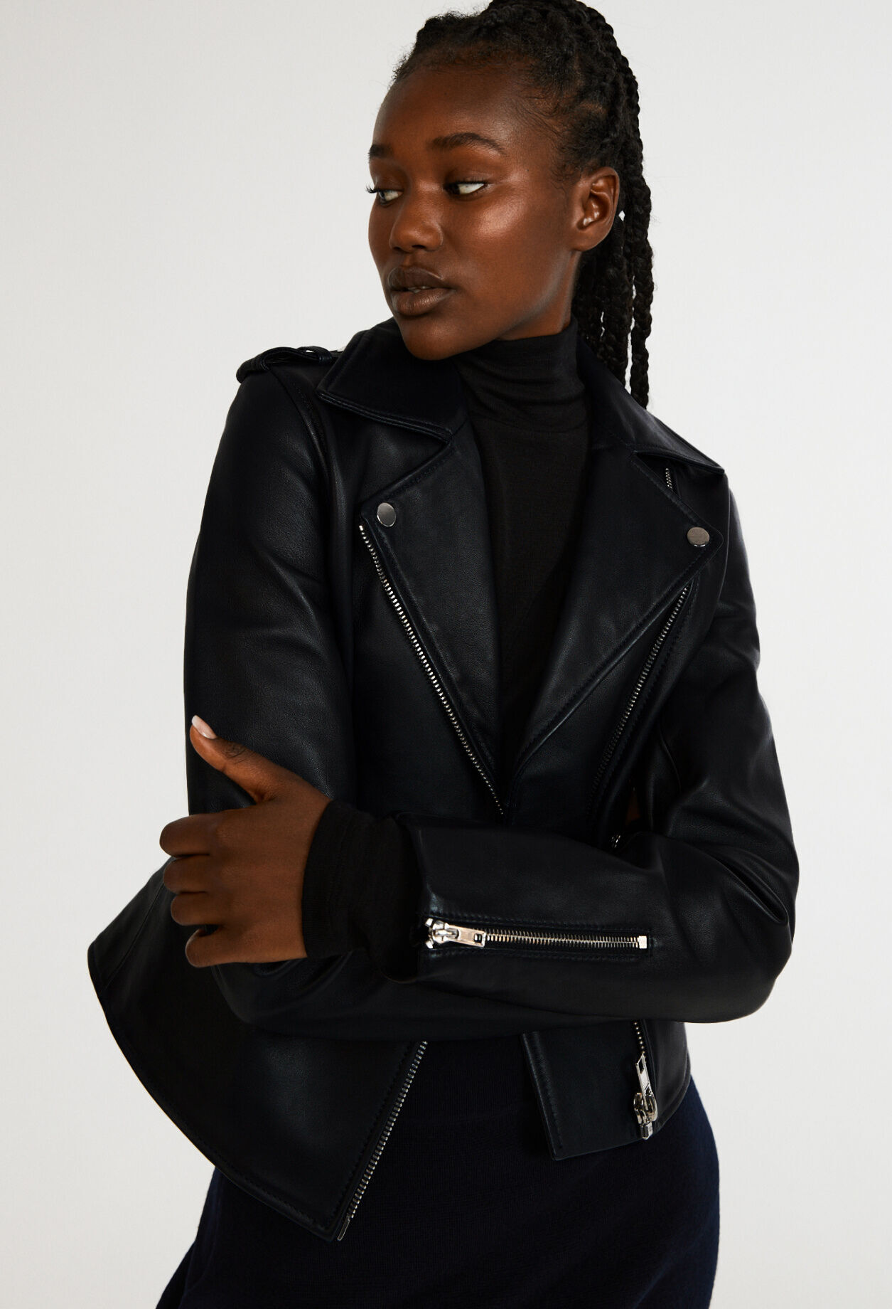 Leather jacket