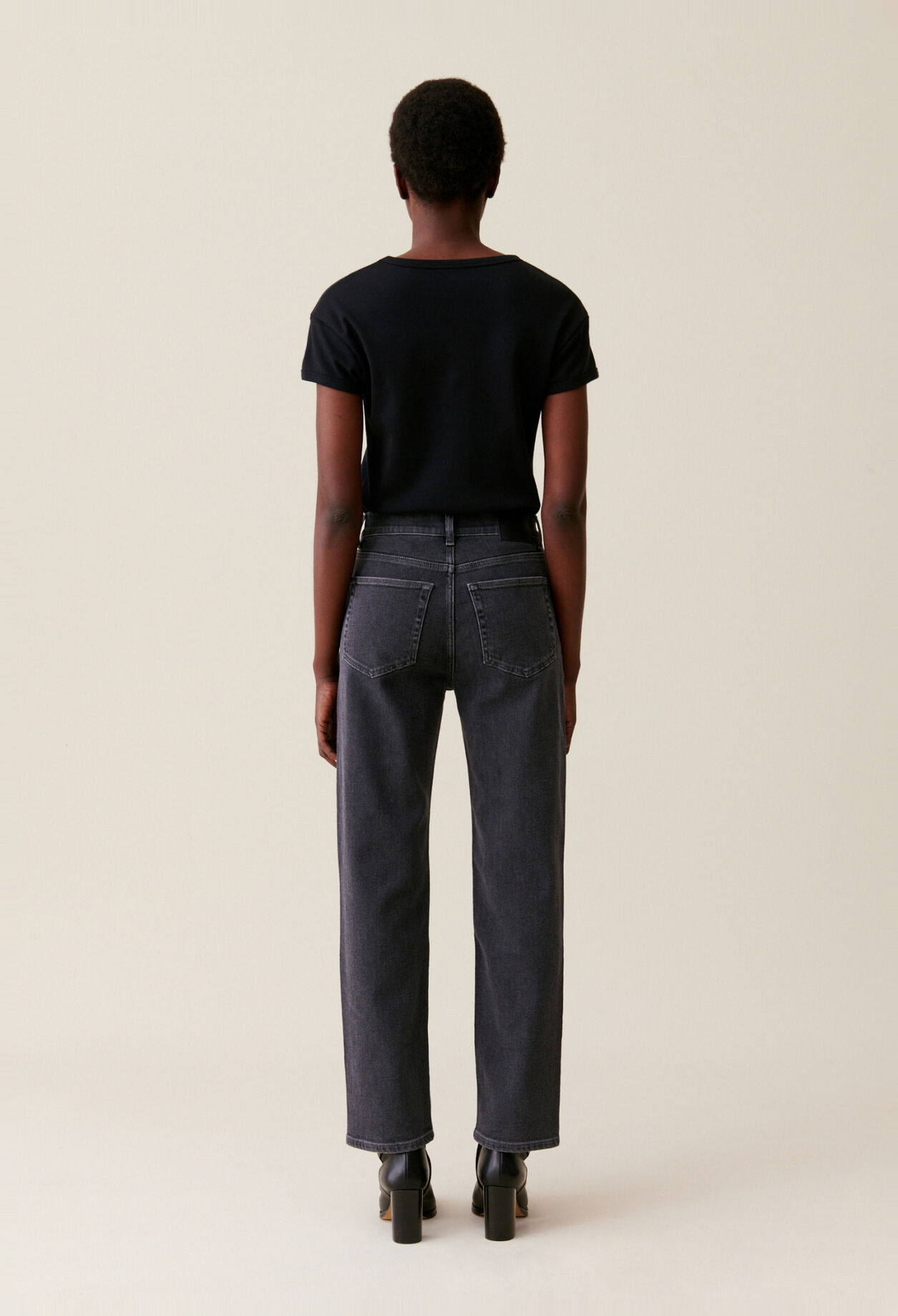 Toto slim jeans charcoal grey