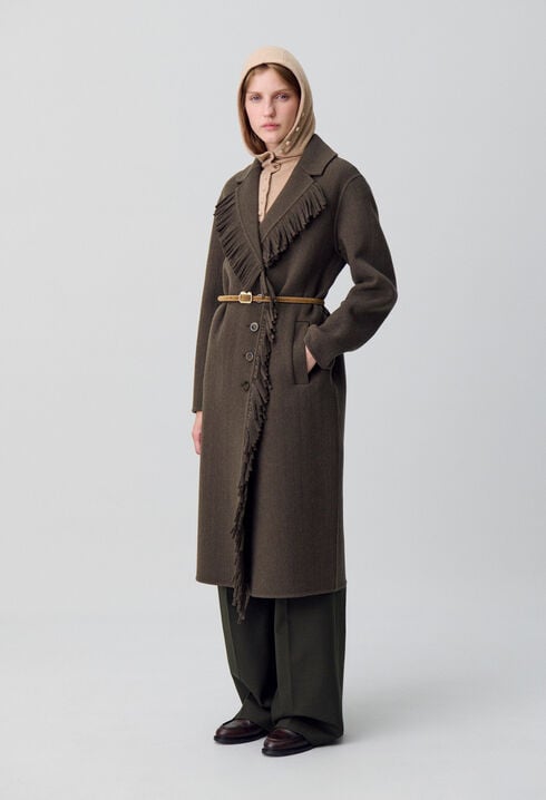 Fringed Long Coat