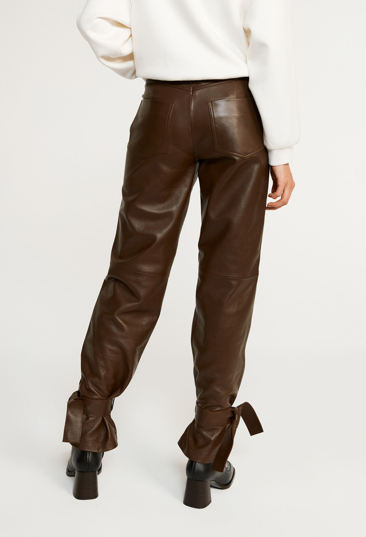 Leather trousers