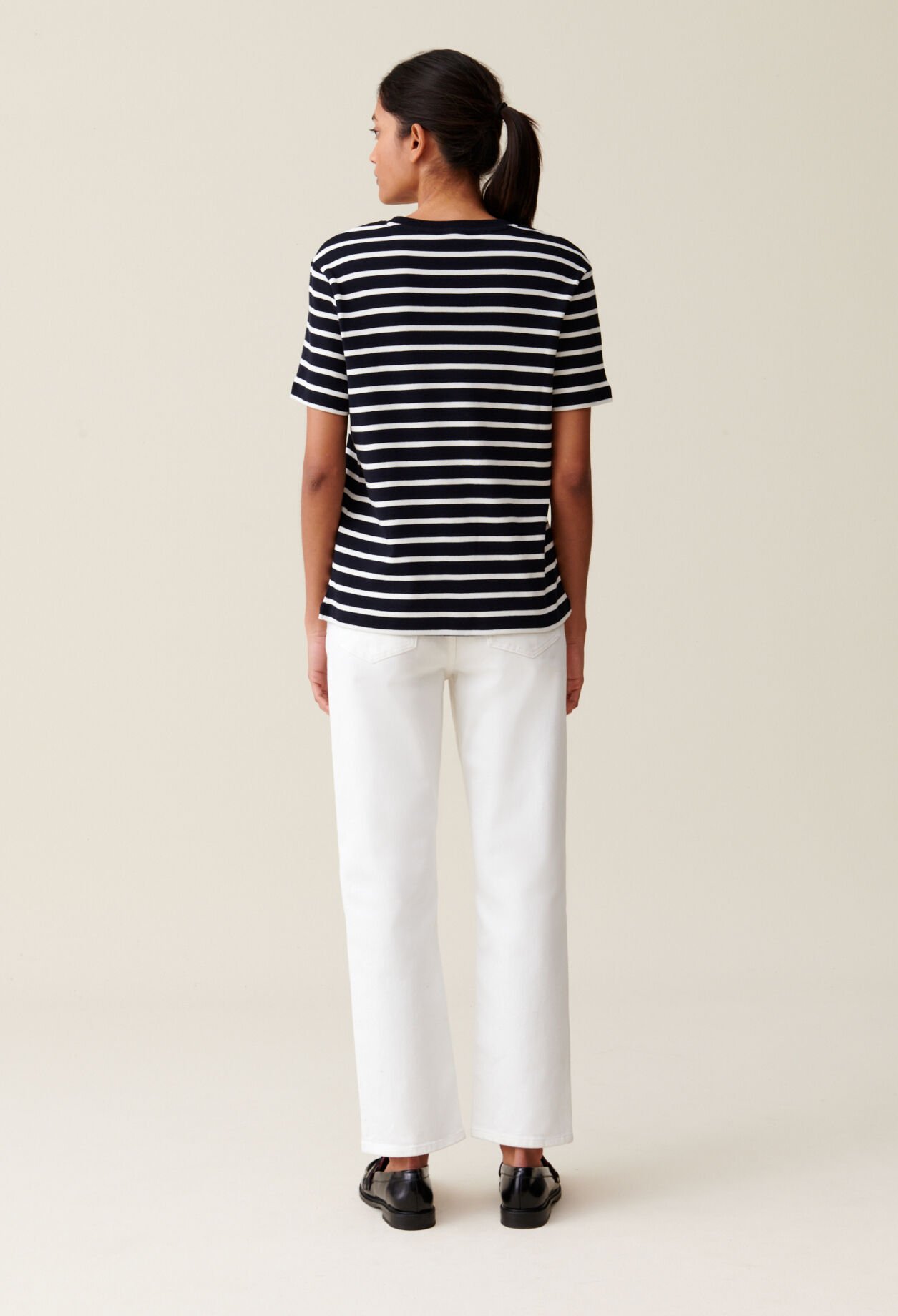 Sailor T-shirt Jean Toto embroidery