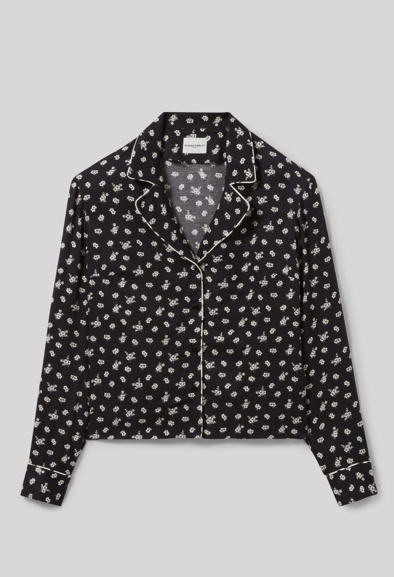Short fluid blouse