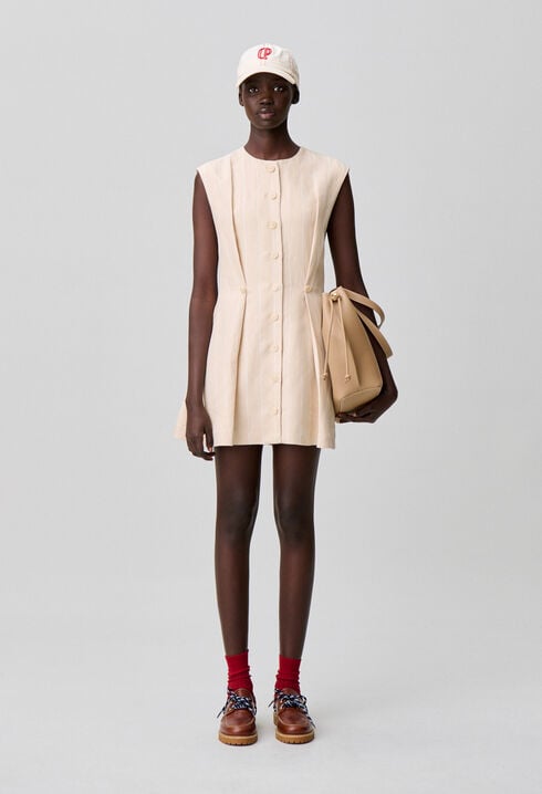 Sleeveless short dress