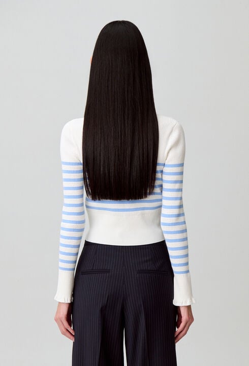 Fine-knit jumper