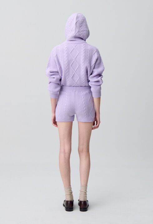 Short Knit Cardigan