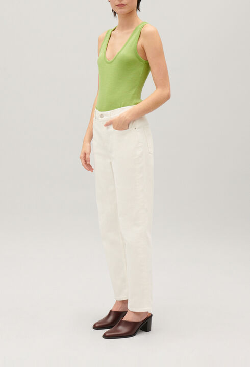 Toto Slim 7/8 jeans ecru
