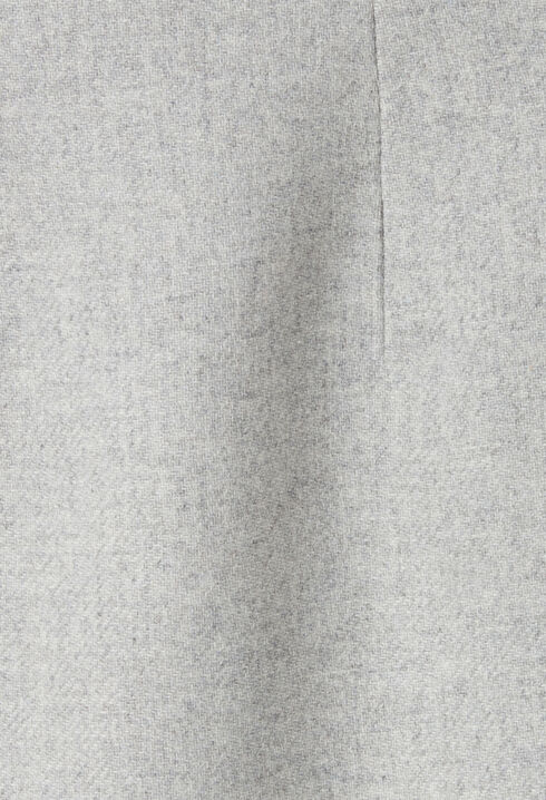 Light grey high-waisted skirt