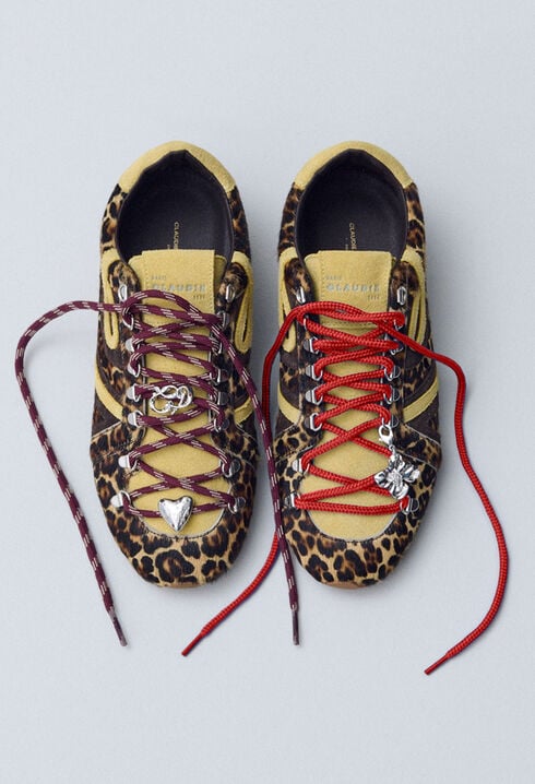 Swing Leopard Trainers