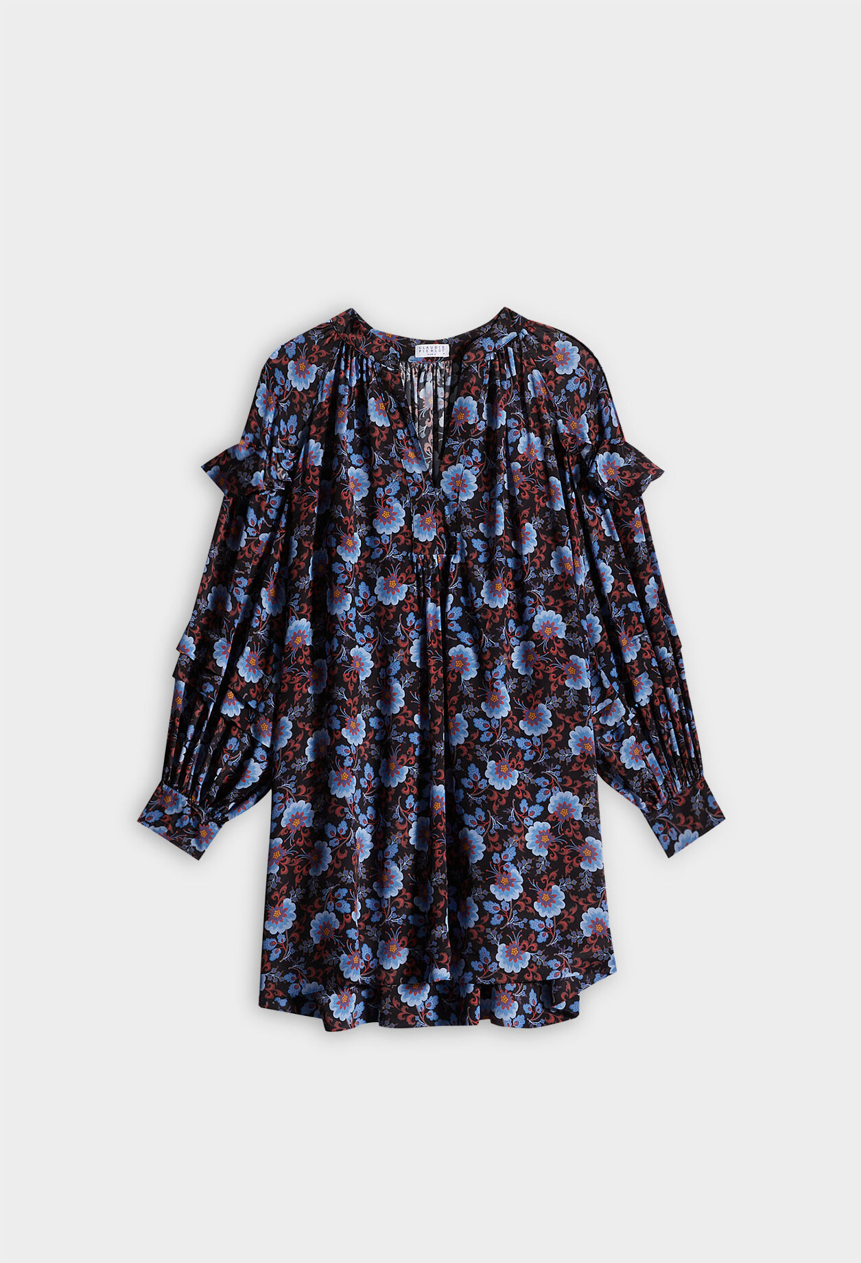 Printed tunic dress