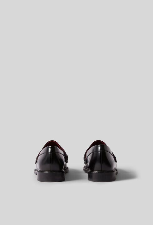 Leather loafers