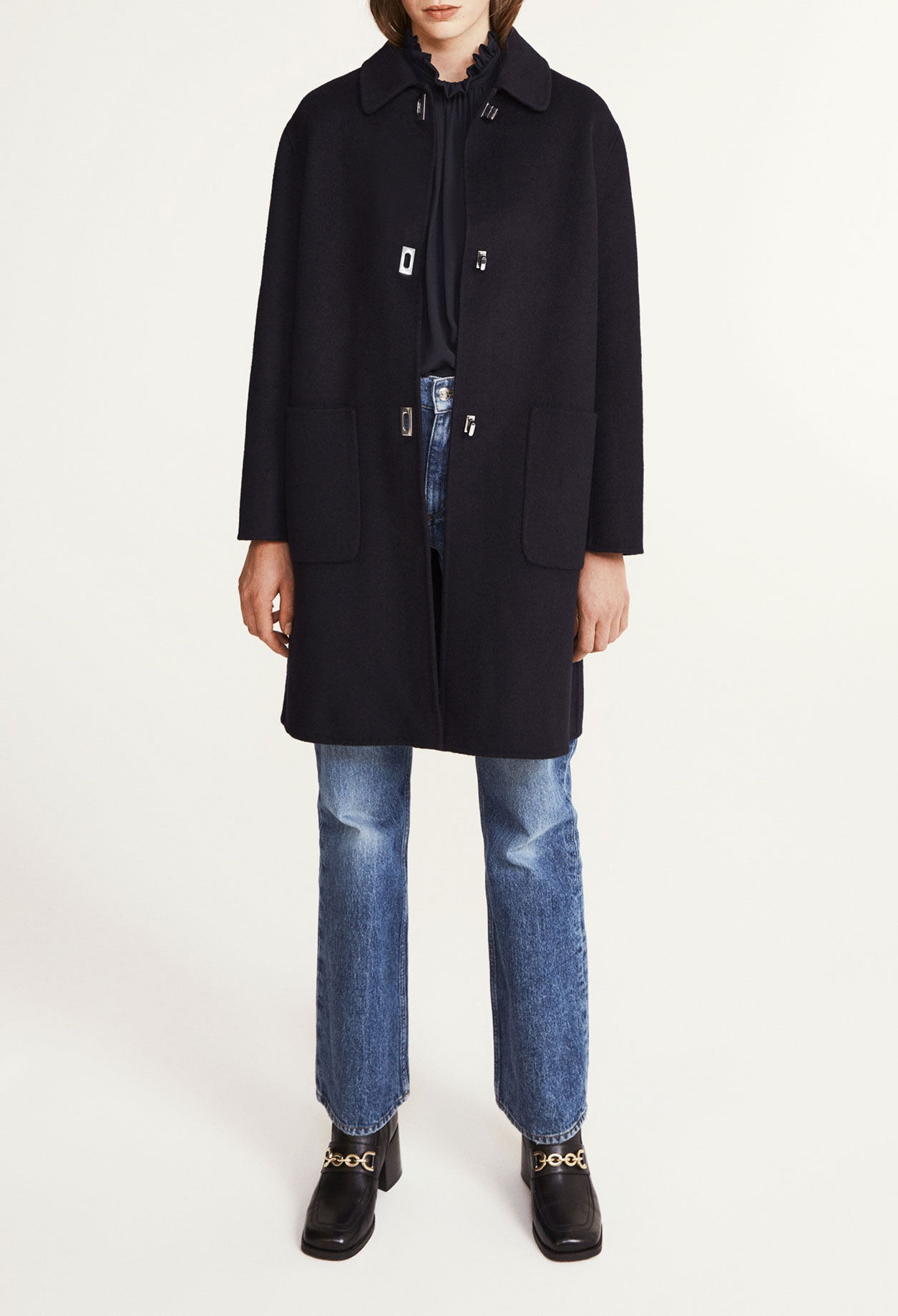 Mid-length coat