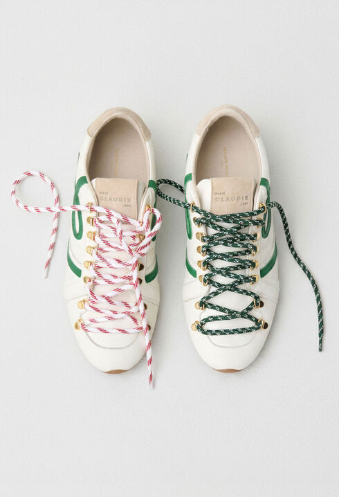 Swing leather trainers