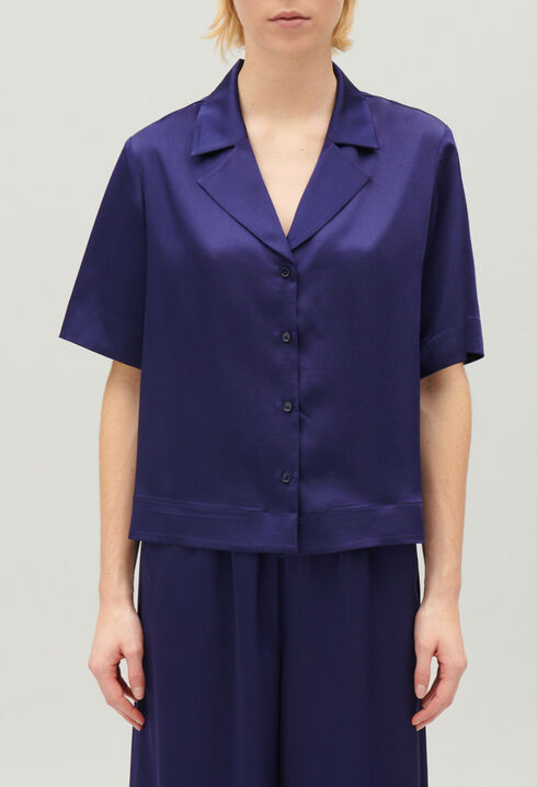 Floaty short-sleeved shirt