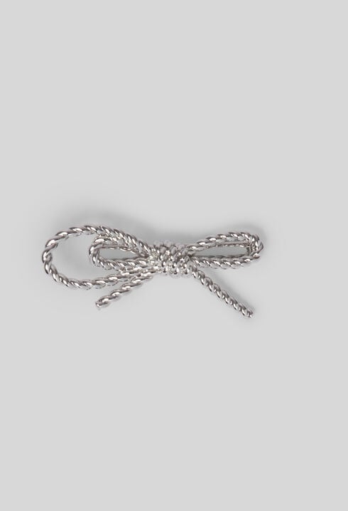 Twisted knot barrette