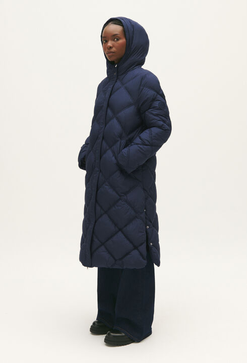 Mid-length puffer jacket