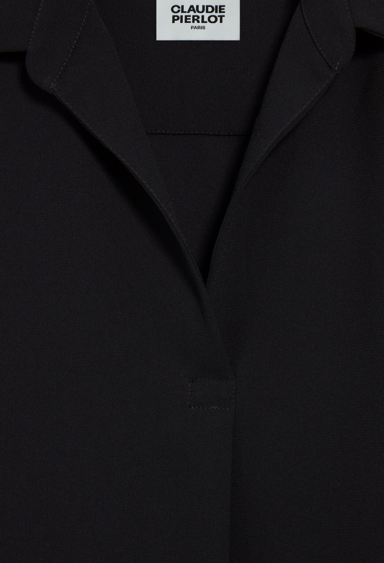 Black floaty blouse 