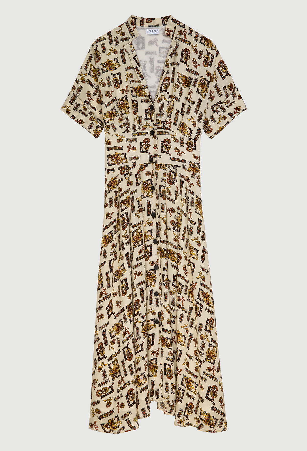 Maxi scarf dress