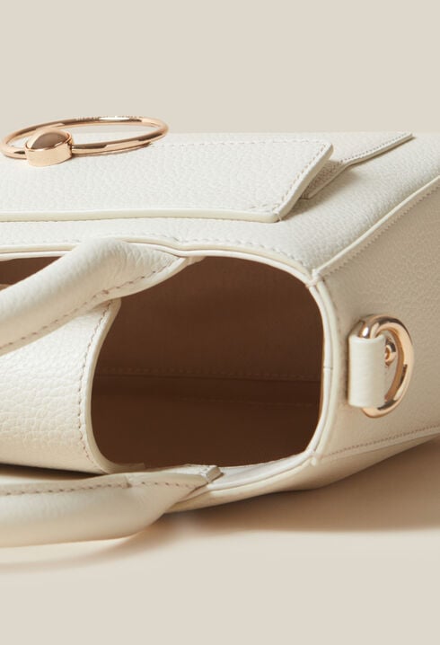 Anouck Grained Leather Bag