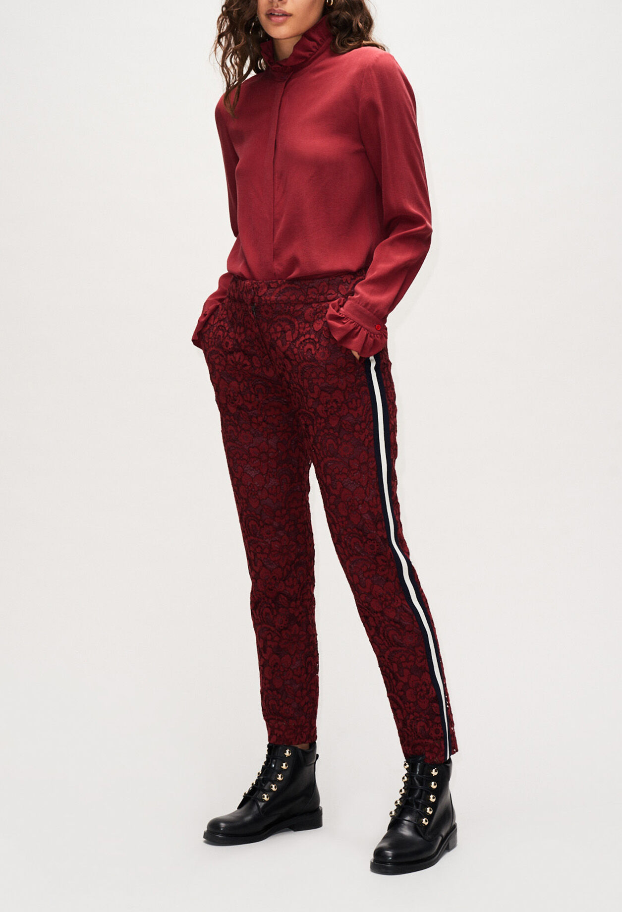 Lace trousers