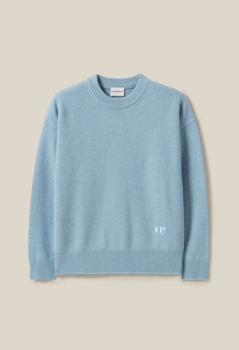 Embroidered Cashmere Jumper