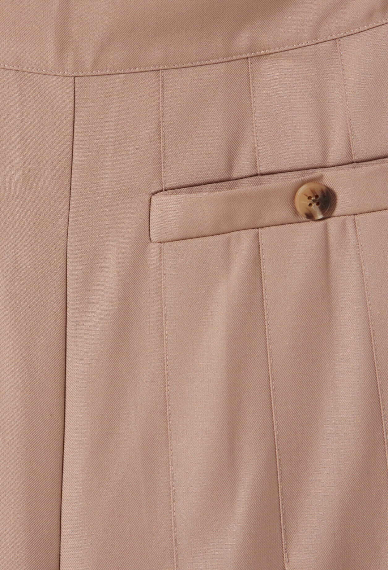 High-Waisted Pleated Trousers