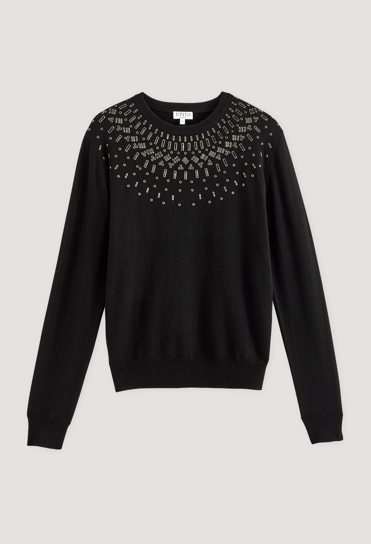 Rhinestone pullover