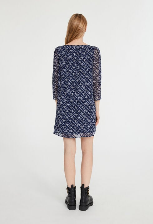 Rififi mini dress in a floral pattern