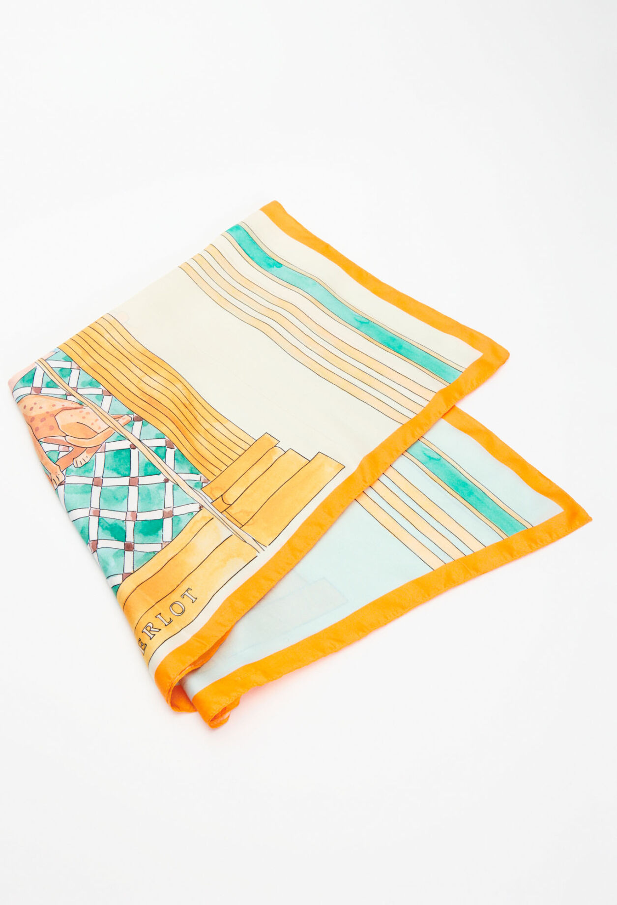 Silk scarf