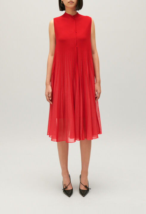 Knit maxi dress