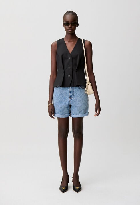 Sleeveless waistcoat