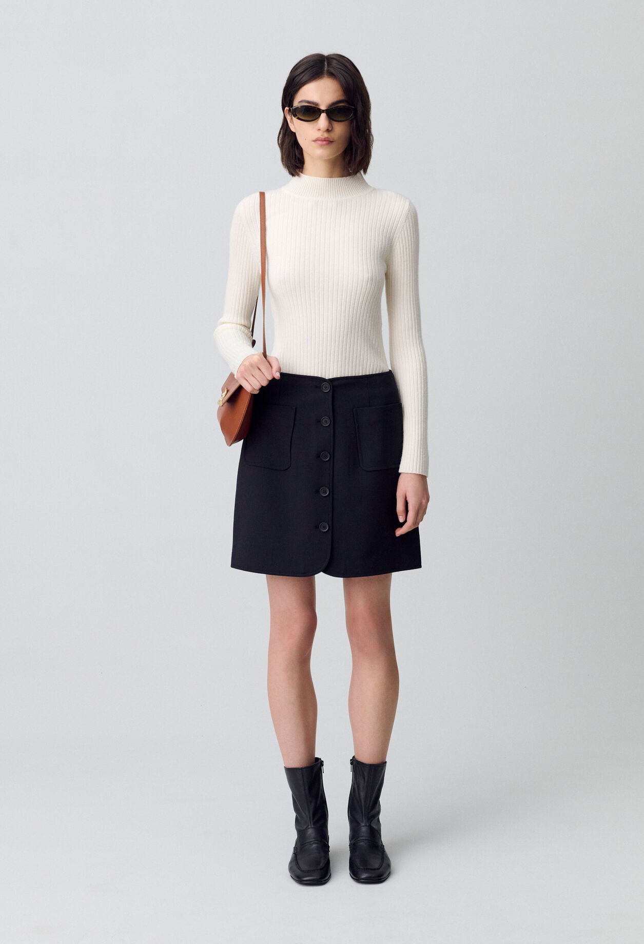 CLAUDIE PIERLOT★JUPE LONGUE PLISSEE ASYMETRIQUE スカート CLAUDIE PIERLOT☆JUPE LONGUE PLISSEE ASYMETRIQUE スカート