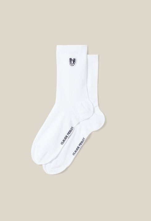 Jean Toto white socks