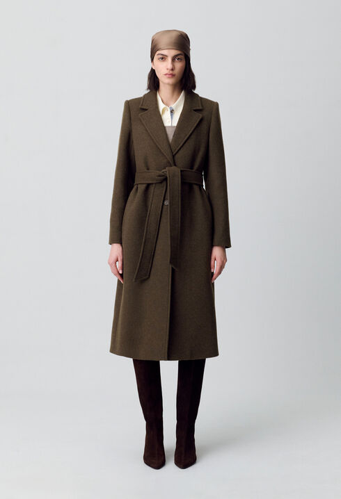 Long wool coat