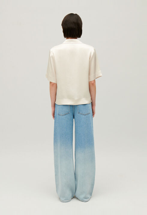 Floaty short-sleeved shirt