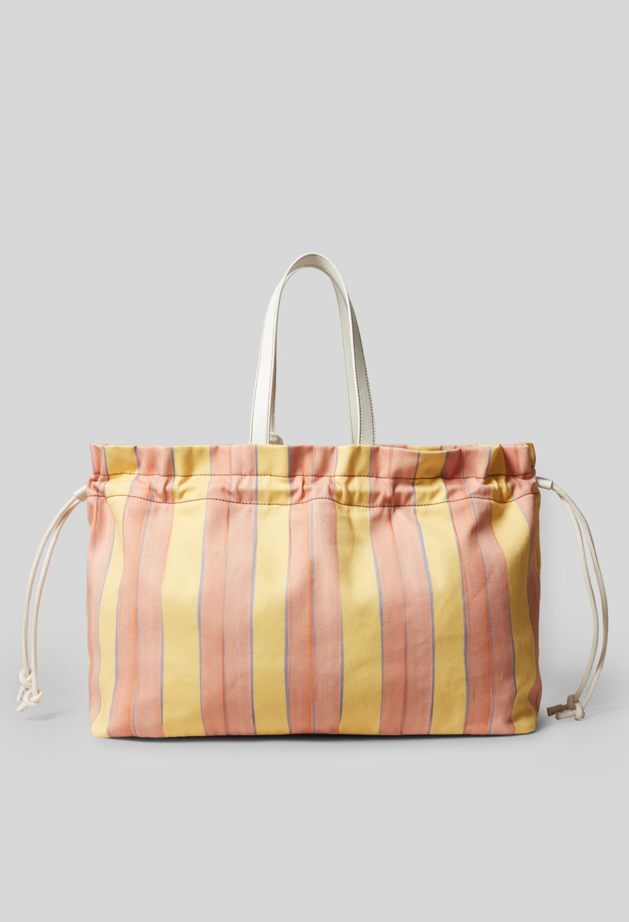 Large Striped Tote Bag