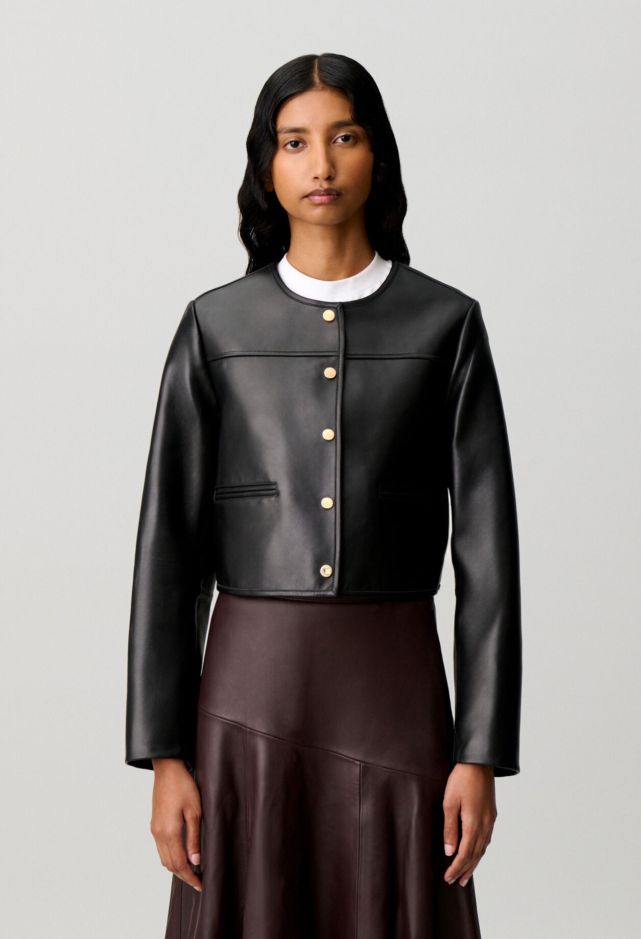 Leather jacket