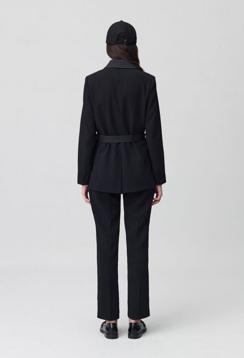 Belted Tailored Jacket