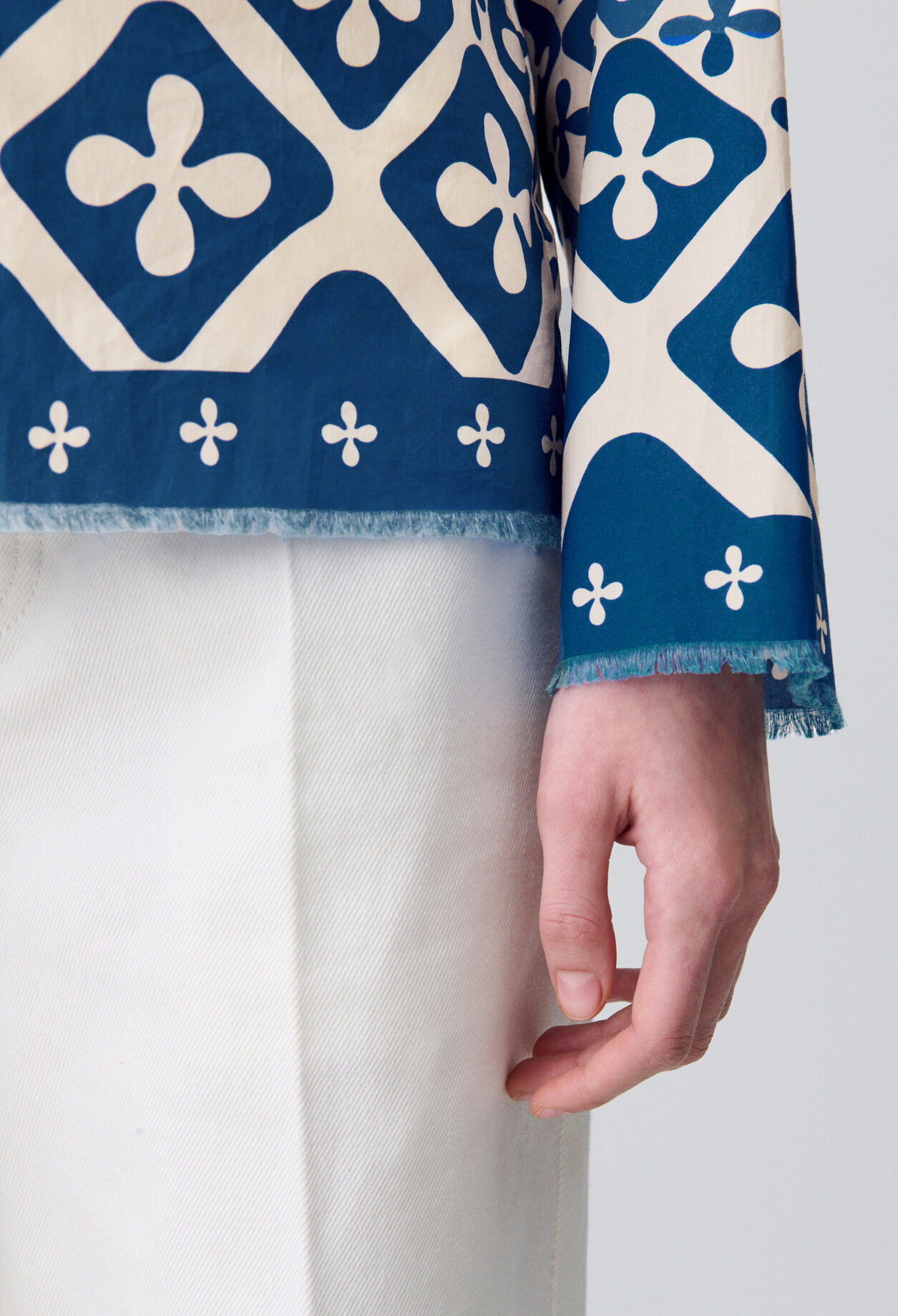 Printed Fluid Shirt